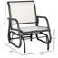 Fauteuil oscillant et balançoire Outsunny
