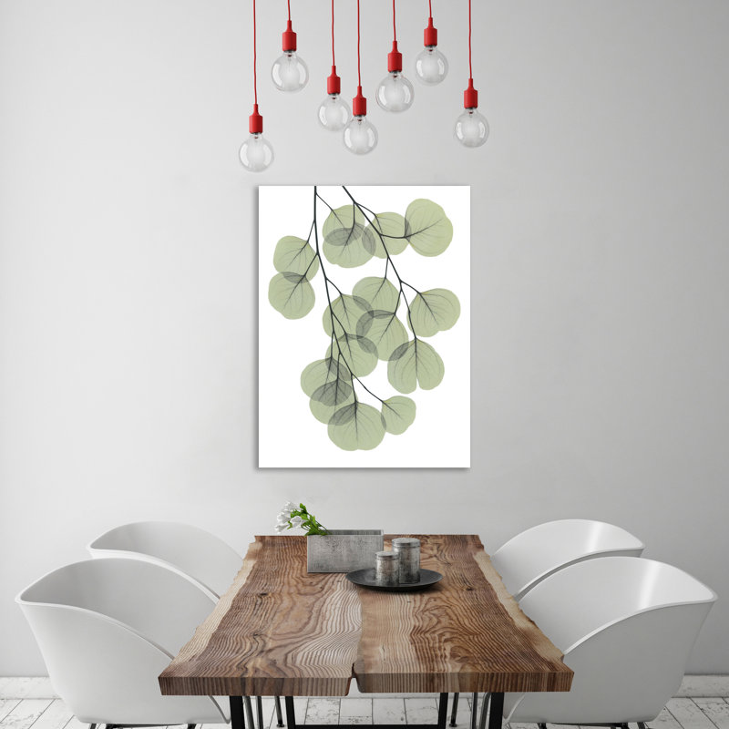 « descending eucalyptus 2 », impression sur toile tendue, H 16 po x l 12 po