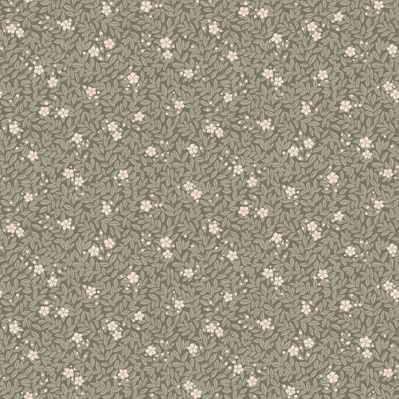 Papier peint Borastapeter Myrten, Olive