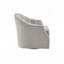 Fauteuil pivotant rembourré sans assemblage requis