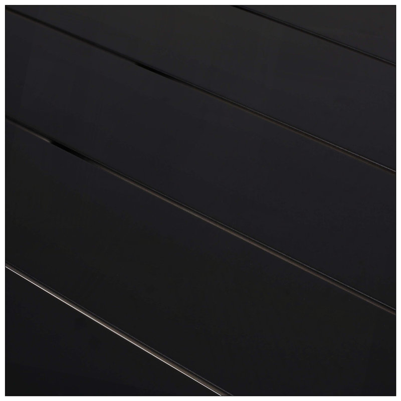Outdoor Dining Table, Rectangular Shape, Clean Precise Lines, Smooth Aluminum Build, Minimalistic Look, Sturdy Structure