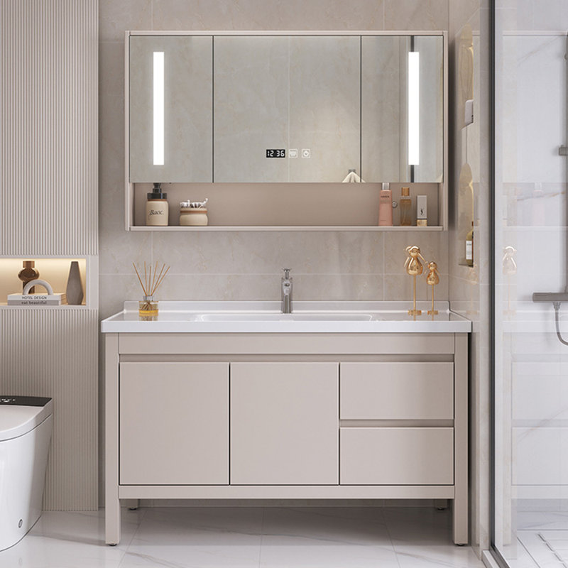 Nordic style simple vanitie bathroom cabinet
