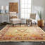 Magnifique tapis doré noué à la main