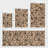 Poppies Black Standard 2x3 Washable Rug