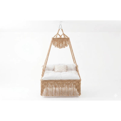 2 Person Porch Swing with Canopy