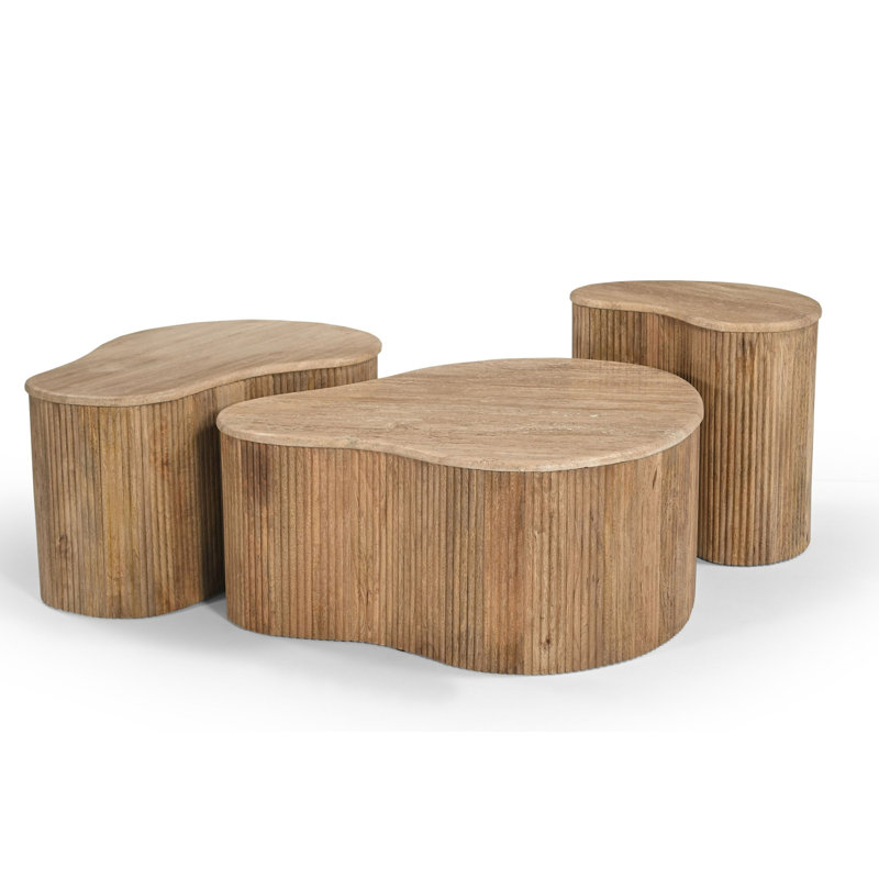 Ensemble de tables basses 3 pièces Buckley
