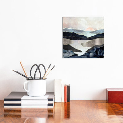 Blue Mountain Lake - Print on Canvas