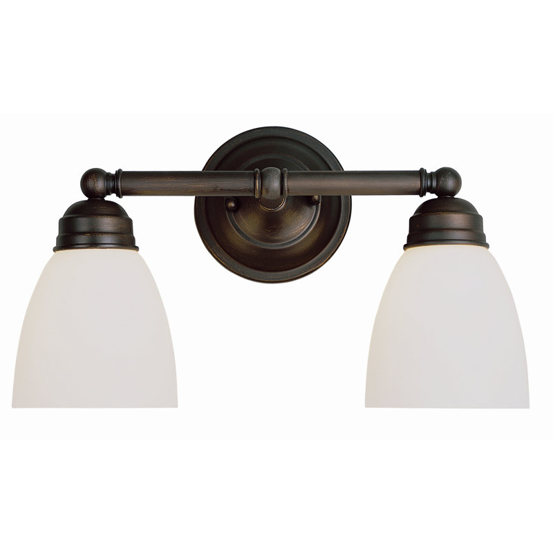 Croxley 2 - Light Dimmable Vanity Light, Rubbed Oil Bronze