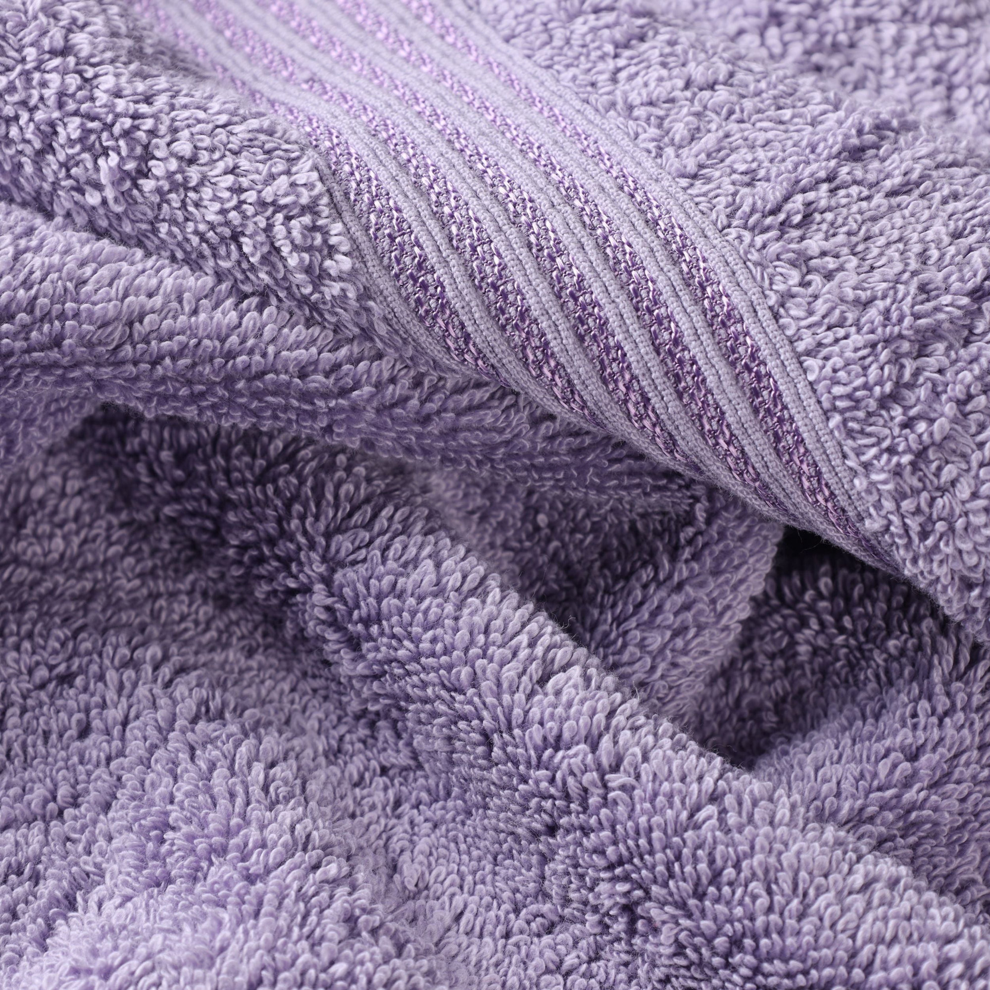 Oleg Egyptian-Quality Cotton Highly Absorbent Medium Weight Bath Sheet Set, Royal Purple, Bath Sheets - 2 Pack