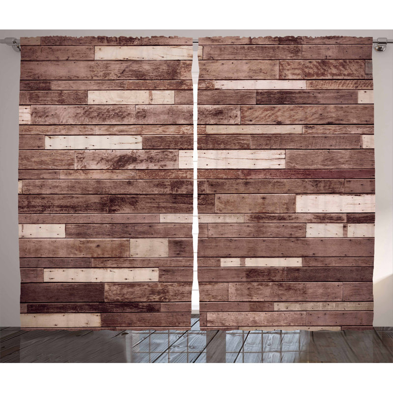Servantes Room Darkening Curtain Pair, 54" x 84"