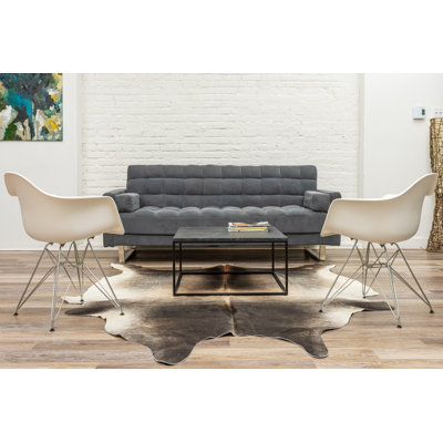 Performance Cowhide Animal Print Indoor Rug