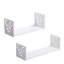 Chainey 2 Piece Floating Shelf