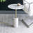 Armanii Marble Top End Table