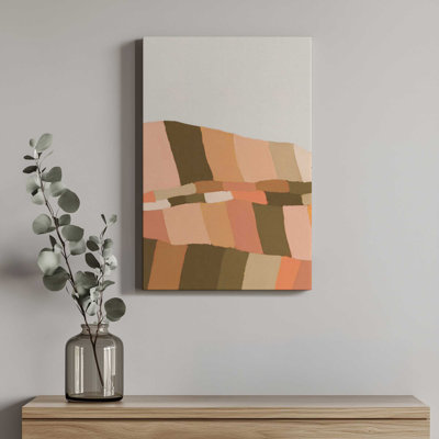 Colorful Hills II by Garima Dhawan Canvas Acrylic Painting Print