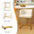 Modern Bar Stools, 26 inch Velvet Counter Height Bar Stools With Comfy Backrest And Arms, Gold Metal Frames For Counter, Kitchen Island, Pub-2007576584-2007576585