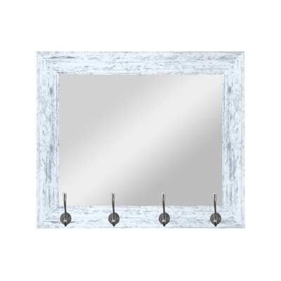 Veyron Engineered Wood Flat Wall Mirror
