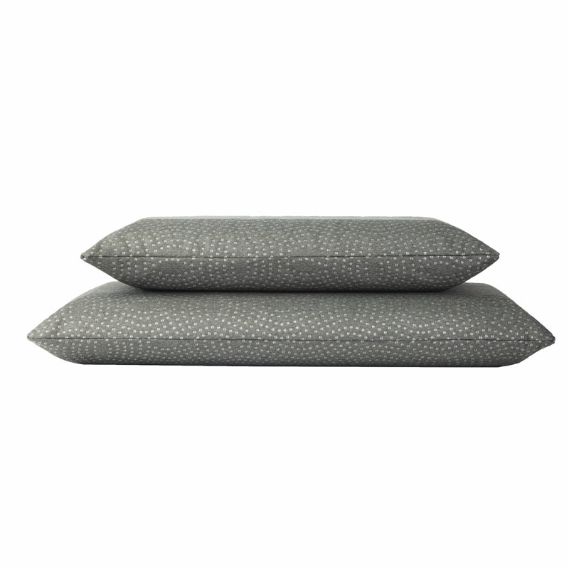 O by Neven Arize Charcoal Infused Memory Foam Single Pillow, King Pillow: 34" x 16"