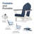 Rakesh HDPE Folding Adirondack Chair-2092843312