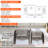 Blenzia 32 Inch Undermount Double Bowl 60/40 18 Gauge 304 Stainless Steel Curved Kitchen Sink 32" x 20" x 9"