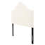 Grand lit et tête de lit double - Revêtement doux, design élégant et rembourrage en mousse pour une nuit paisible et rêveuse