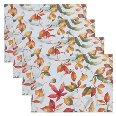 Crowe Polyester Floral Rectangle Placemat
