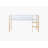 Natural-White Watsons Rubber Wood Loft Bed With Ladder & Reinforced Slat Support Platform-2108650808-2108650804