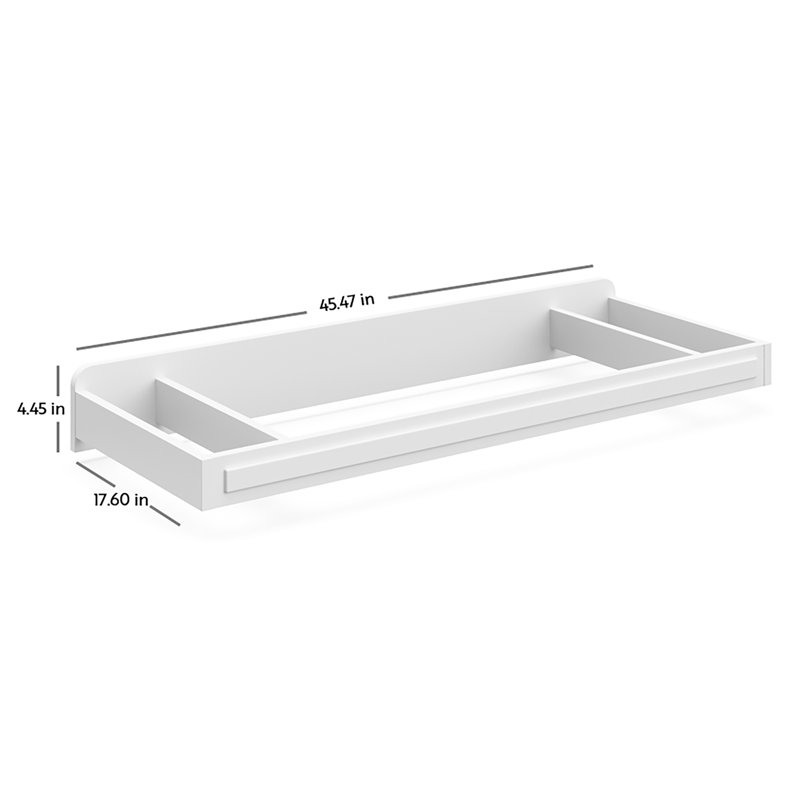Plateau de table à langer Universal, Blanc