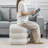 Semi-Circle Ottoman Footrest-215066717