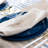 EcoQuality Disposable Round Plastic Plates Edge Collection 80 Guests-86758241-86758242