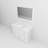 Dukes 48 in. W x 22 in. D Single Bath Vanity and 46 in. Mirror-112871761-112871765