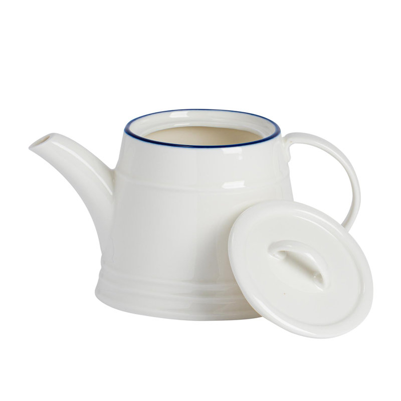 Nicola Spring - White Farmhouse Teapot - 900ml