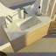 Meuble-lavabo simple 32 po avec lavabo Onix Wetherell