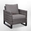 Chaise de patio avec coussins Nazime-59384247