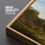 «Forest Clearing Classic Landscape Pastoral Nature Scene Antique Retro Fine Art Art, reproduction d'art encadrée»-95016748-111568091