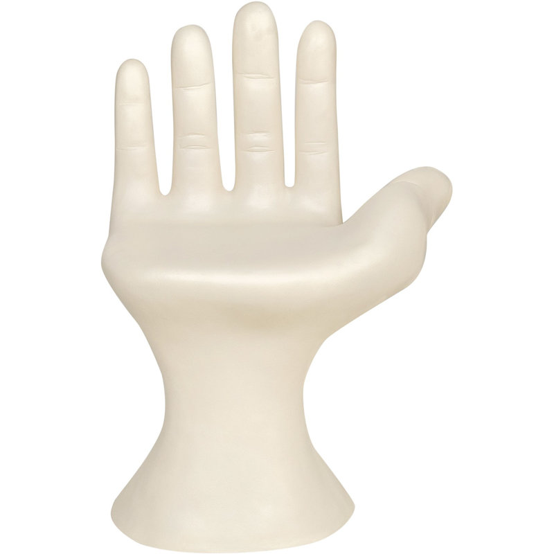 Armless Chair, Off White