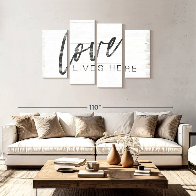 Plaque murale Kema Home Inspiration II, H 48 po x l 75 po