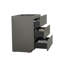 Armoire de rangement de style moderne avec trois tiroirs-2143257247