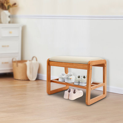 Banc de rangement pour chaussures 3 paires