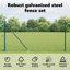 Vidaxl Chain Link Fence With Posts Steel-116797829-116797830