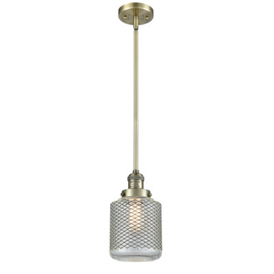 Luminaire suspendu cylindrique à 1 lumière Iyana