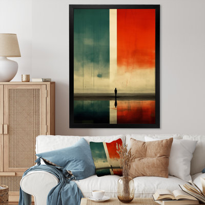 Perdus dans la simplicité I sur toile