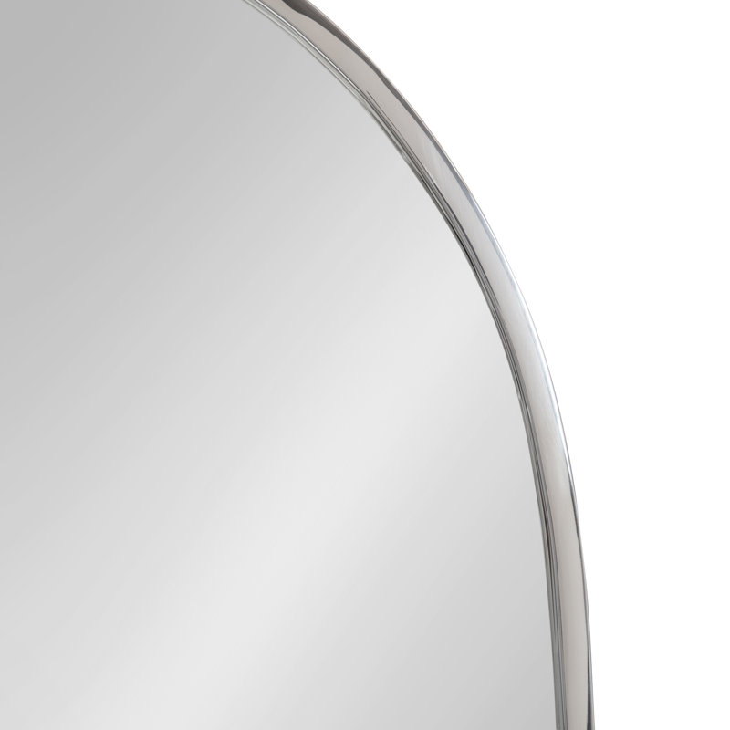 Miroir mural Clacy Rowla, Argent