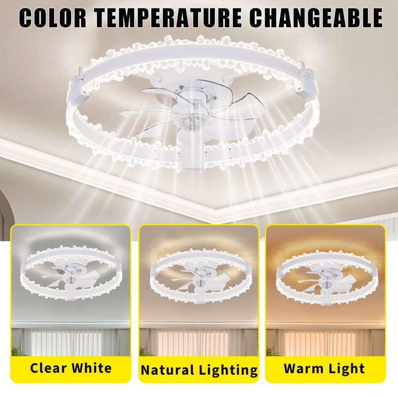 50cm Ceiling Fan, White