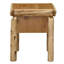 Table de chevet Fireside Lodge Cedar Log-14234336