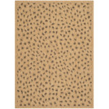 Arneshia Animal Print Natural Indoor / Outdoor Area Rug
