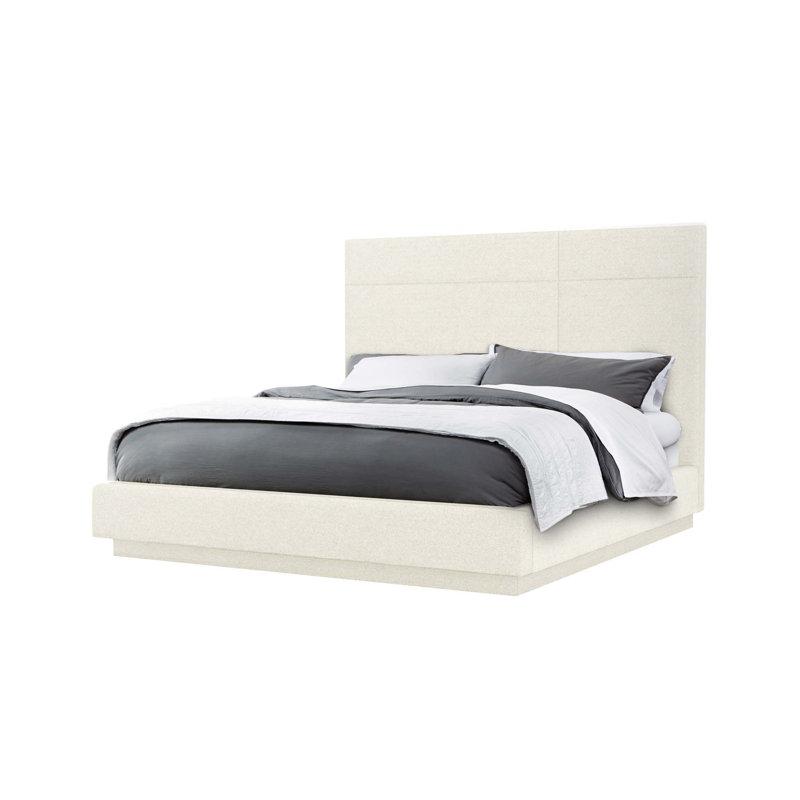 Quadrant Solid Wood Bed, King, Foam