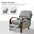 Hardge Genuine Leather Manual Standard Recliner-1618472789