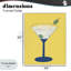 Giclée sur verre Martini sur jaune, design par Robin Maria-1313372949-1313372936