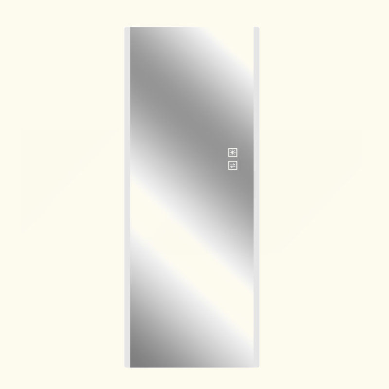 65*21In Led Mirror Full Length,Frameless Full-Length Mirror,Wall Mounted Mirror With Light,Three-Color Changing Light,Explosion-Proof Glass, High-Definition Imaging