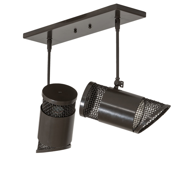 Luminaire suspendu pour îlot de cuisine 2 lumières Telluride